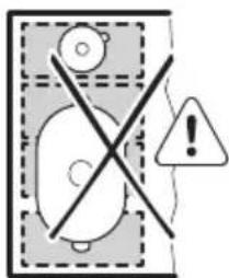AEG NII84F00IB - Richtige Position des Kochgeschirrs: - 2
