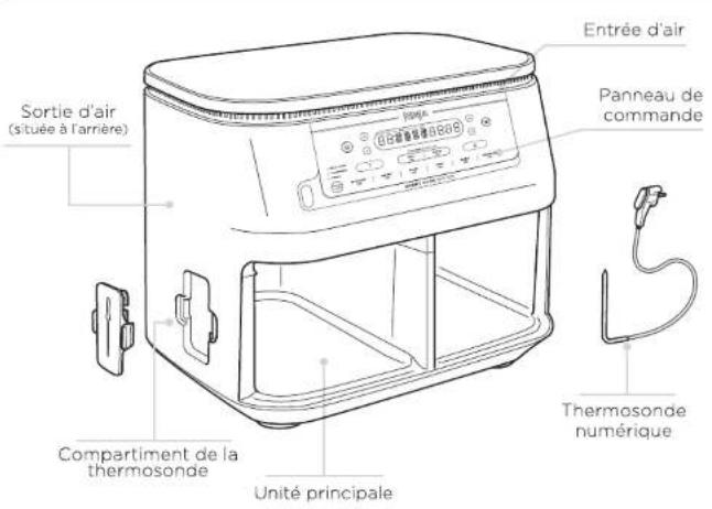 NINJA Foodi Max AF451EU - CONSERVEZ CES INSTRUCTIONS - 1