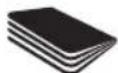 LEITZ IQ Autofeed Office 300 P4 - CONSEGUE cortar o seguinte (através da ranhura de alimentação manual): - 2