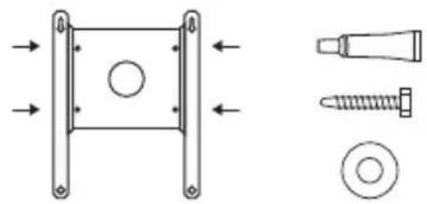 StarIink Wedge Mount Kit - Starlink installeren - 32