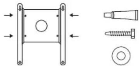 StarIink Wedge Mount Kit - Instale a Starlink - 10