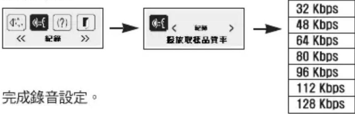 LG MF-FE505B - 22選擇想要的 BITRATE。 - 1