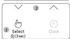 2 2 Select (3sec) Clock