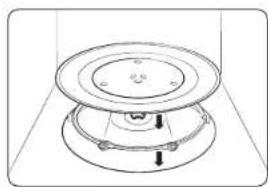 SAMSUNG MG23A7318AK - Draaiplateau - 1