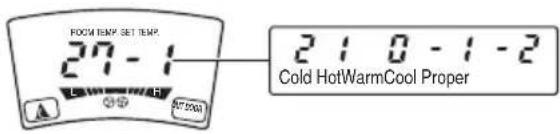 LG TPNC1008FA5 - Set the temperature upper or lower than the standard temperature. The temperature can be set within a range of by 1 level. - 2