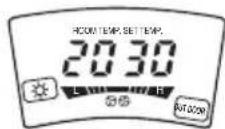 LG TPNC1008FA5 - Regule a temperatura para um valor superior ao da temperatura ambiente. A temperatura pode ser regulada de 18°C a 30°C, por incrementos de 1°C. - 2