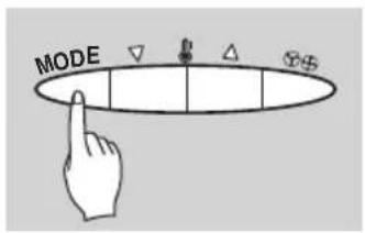 LG TPNC1008FA5 - How to use the Operation Mode Button - 1