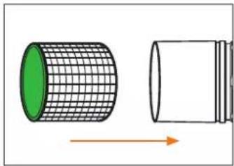 Dörr JL-3 LED - RED/GREEN TOP FILTER - 2