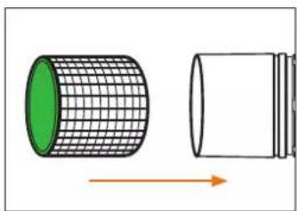 Dörr JL-3 LED - EIN-/AUSSCHALTEN DER LAMPE - 1