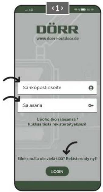 Dörr SnapShot Cloud Pro 4G - Rekisteröidy ja skannaa QR-koodi - 1