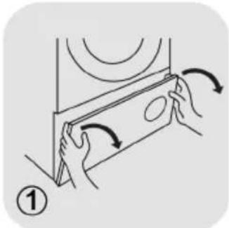 HAIER HD80-A3959E-DF - Pour nettoyer le filtre en éponge - 1