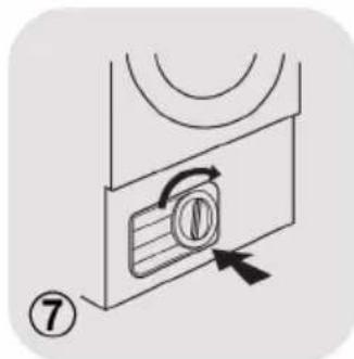 HAIER HD80-A3959E-DF - Pour nettoyer le filtre en éponge - 6