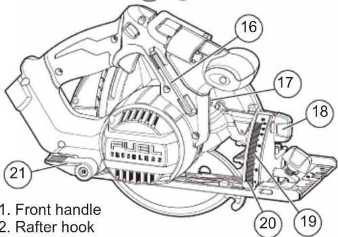 MILWAUKEE M18 Fuel 2730-21 - WARNING To reduce the risk of injury in applications that produce a considerable amount of dust, use an OSHA compliant dust extraction solution in accordance with the solution's operating instructions. - 2