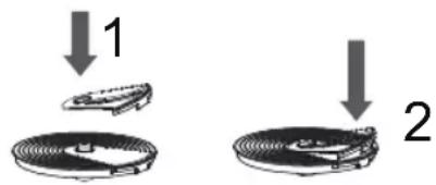 WILFA Easy FP2-1000W - VERWENDUNG DER SCHNEIDSCHEIBEN - 1