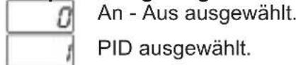 Emko ESM-3721HT - Temperaturregelung Auswahlparameter Ein/Aus oder PID (Standard = 0) - 1