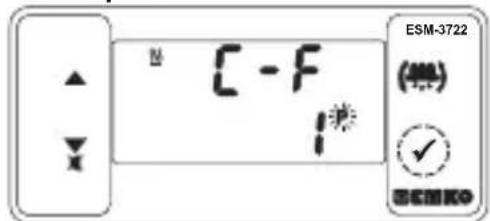 Emko ESM-3721HT - Aufrufen des Programmiermodus, Ändern und Speichern von Parametern - 9