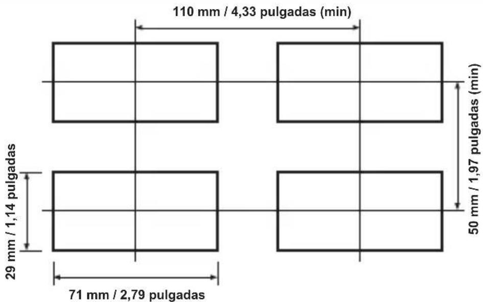 Emko ESM-3721HT - Encastre del panel - 1