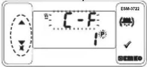 Emko ESM-3721HT - Accesso alla modalità di programmazione, modifica e salvataggio dei parametri - 5