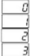 Emko ESM-3721HT - Dezimaltrennzeichen-Aktivierungsparameter (Standard = 0) - 1