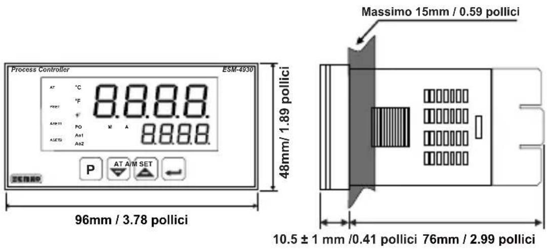 Emko ESM-9430 - DIMENSIONI - 4