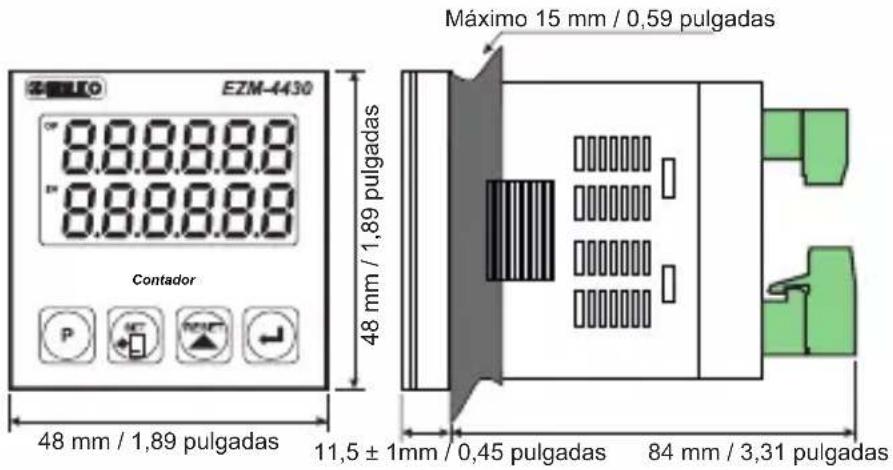 Emko EZM-4930 - DIMENSIONES - 1