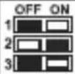 Emko EZM-4950 - DIP SWITCH Adjustment - 3