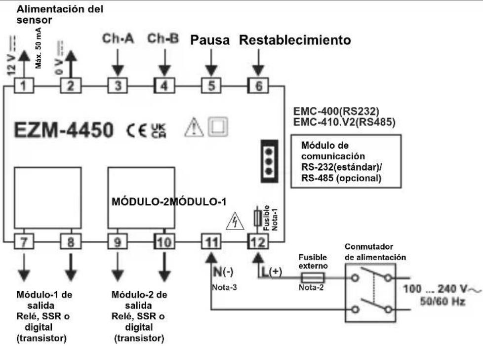 Emko EZM-4950 - Cableados eléctricos - 1