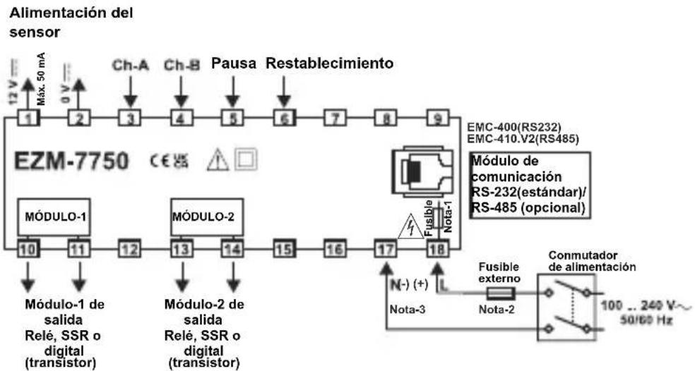 Emko EZM-4950 - Cableados eléctricos - 3