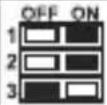 Emko EZM-4950 - DIP SWITCH Adjustment - 1
