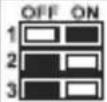 Emko EZM-4950 - DIP SWITCH Adjustment - 4