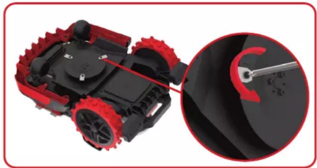 KRESS Mission RTKn KR171E - Sostituire le lame - 1