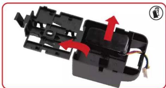 KRESS Mission RTKn KR161E - If you need to replace the battery, follow these steps: - 3