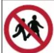 Kärcher B 110 R Classic - Warning symbols - 3