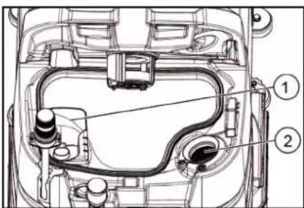 Kärcher B 110 R Classic - İri kir süzgecinin temizlenmesi - 1