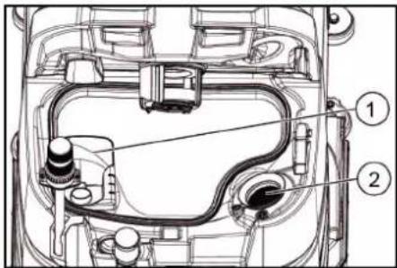 Kärcher B 110 R Classic - Grofvuilfilter reinigen - 1