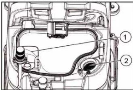Kärcher B 110 R Classic - Durva szennyszürő tlsztítása - 1