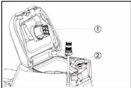 Kärcher B 110 R Classic - Vlotter- en pluizenfilter reinigen - 1