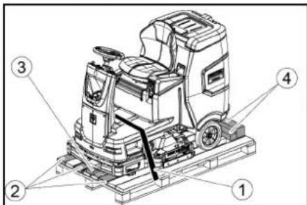 Kärcher B 110 R Classic - Boşaltma - 1