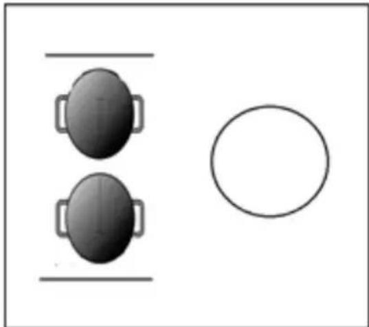TAURUS I3021T - As two separate areas - 2