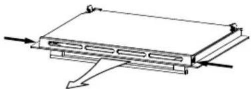 TAURUS HM973IXD - Removing the inner glass panel - 1