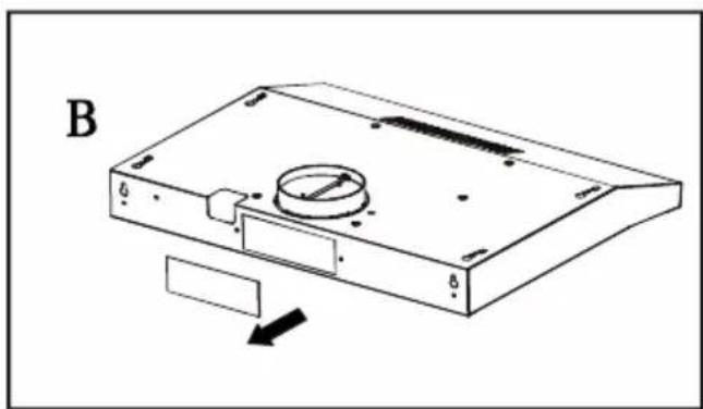 TAURUS C60WHAL - Horizontal ventilation: - 1