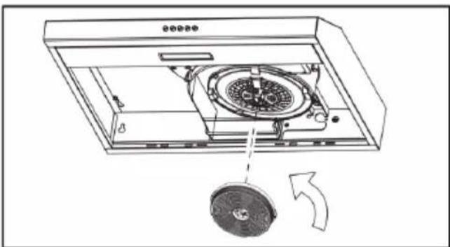 TAURUS C60WHAL - To install the carbon filter follow the instructions below: - 1