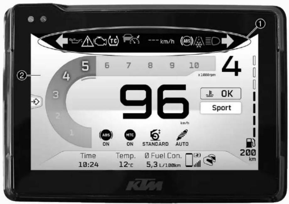 KTM 1290 Super Adventure S (2024) - Tableau de bord - 1
