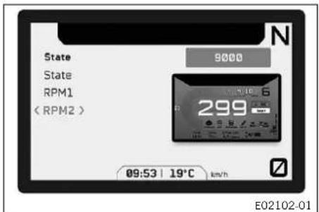 KTM 1290 Super Adventure S (2024) - Shift Light RPM2 - 1