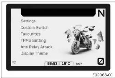 KTM 1290 Super Adventure S (2024) - Settings - 1