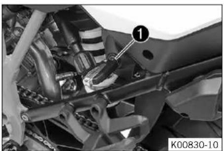 KTM 1290 SUPER ADVENTURE (2018) - Serrure de selle - 1