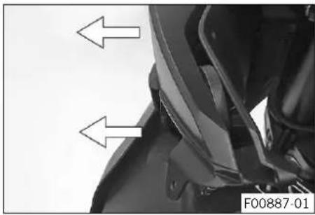 KTM 1290 SUPER ADVENTURE (2018) - TRAVAUX D'ENTRETIEN SUR LA PARTIE-CYCLE - 1