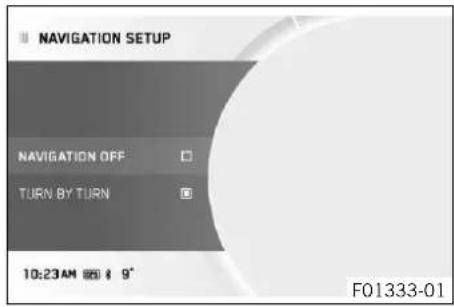KTM 1290 SUPER ADVENTURE (2018) - Configuration de la navigation (en option) - 1