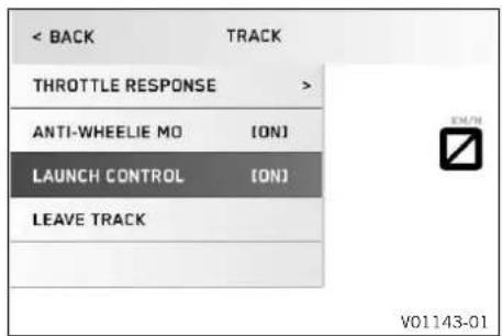 KTM 790 Duke (2024) - Launch control (en option) - 1