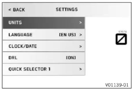 KTM 790 Duke (2024) - Settings - 1